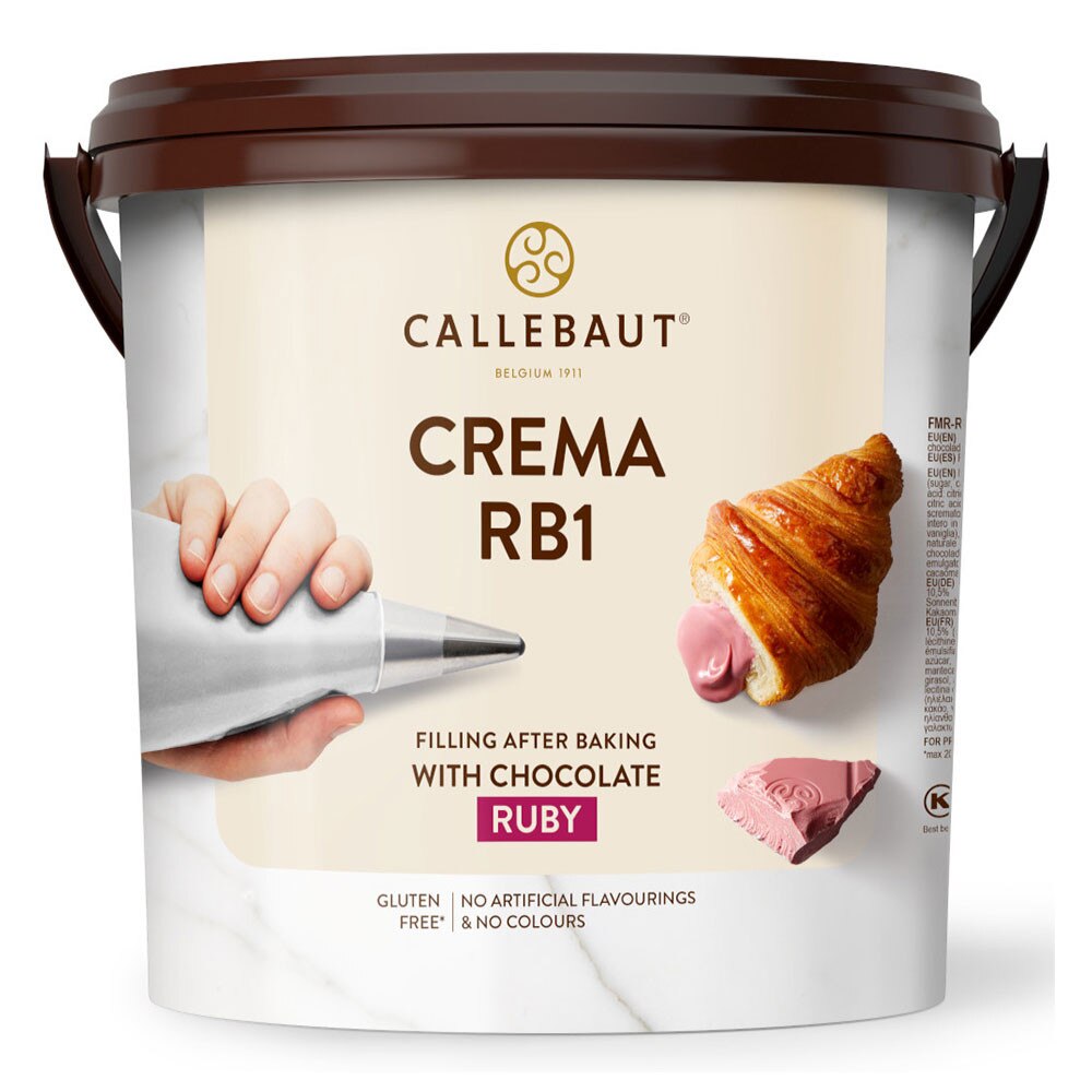 Callebaut Crema Ruby Chocolate Filling - 5kg